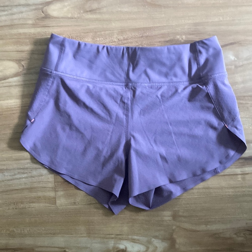 Athleta high rise lined shorts